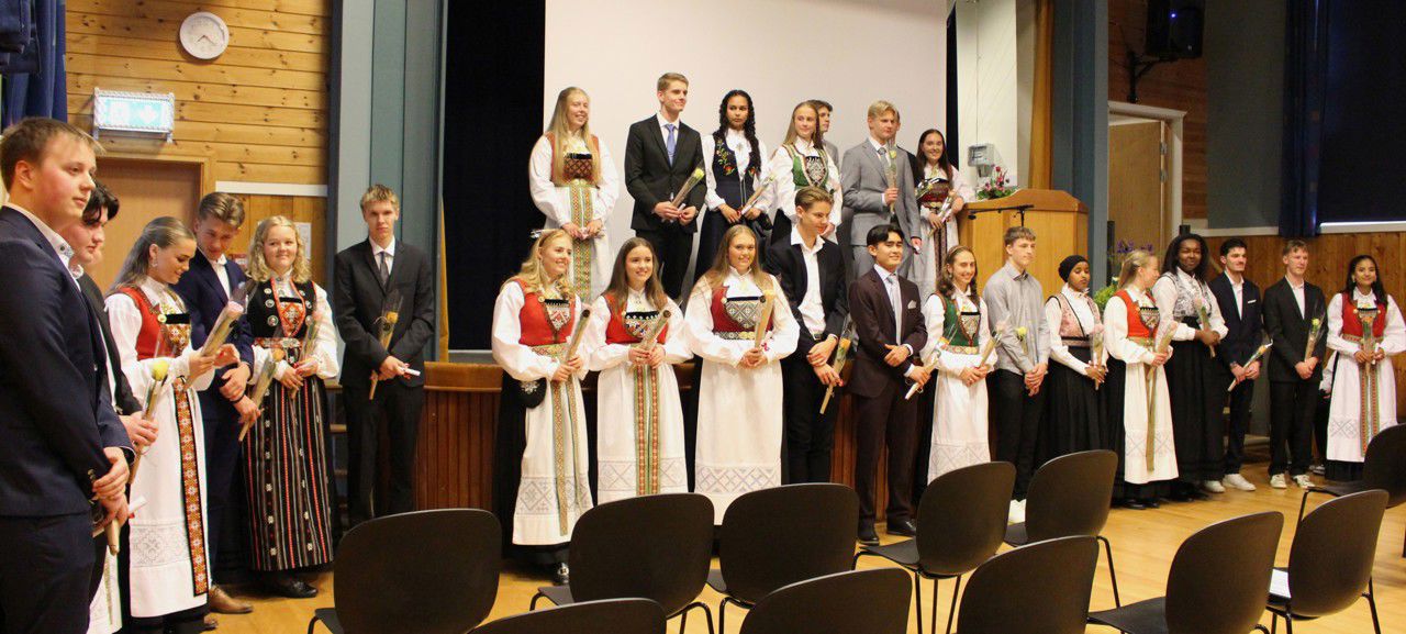 Vg3 i festsalen