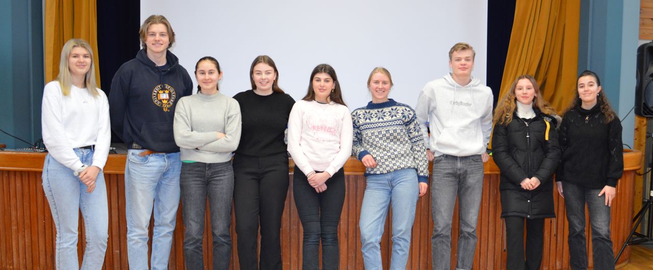 Elevar frå elevrådet